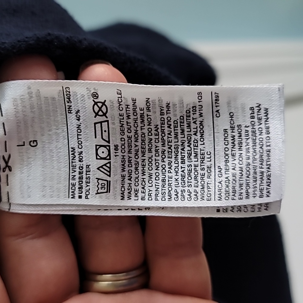 Womens GAP Pull Over Sweat Shirt Hoodie - Picture 4 of 5